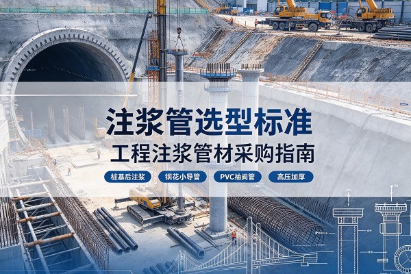 渝北区注浆管选型标准