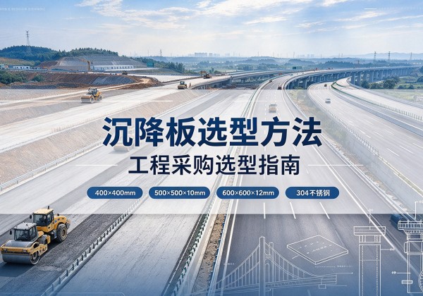 渝北区沉降板选择方法